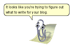 Clippy the MS Word assistant