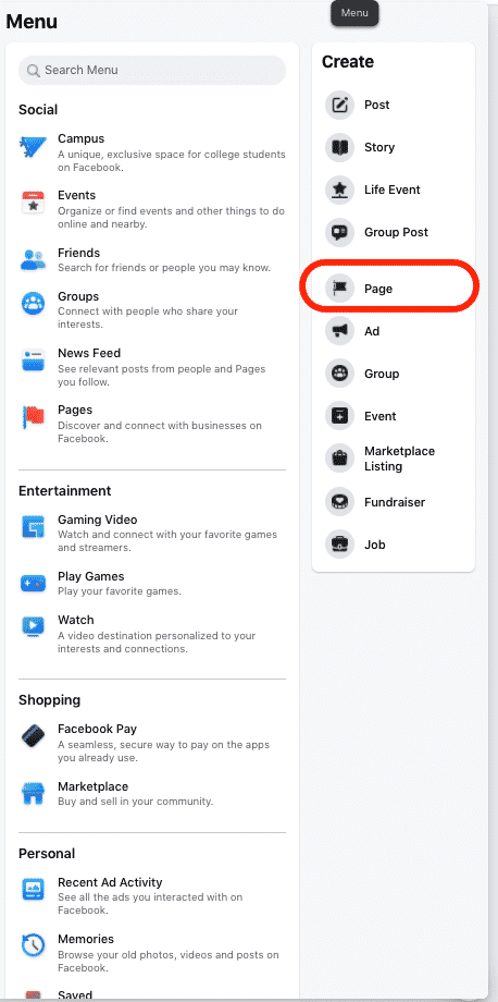 how to create a community page on facebook