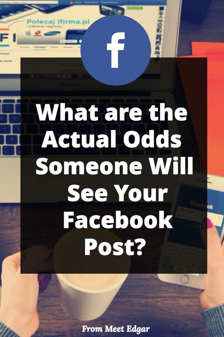 the odds someone will see your facebook post