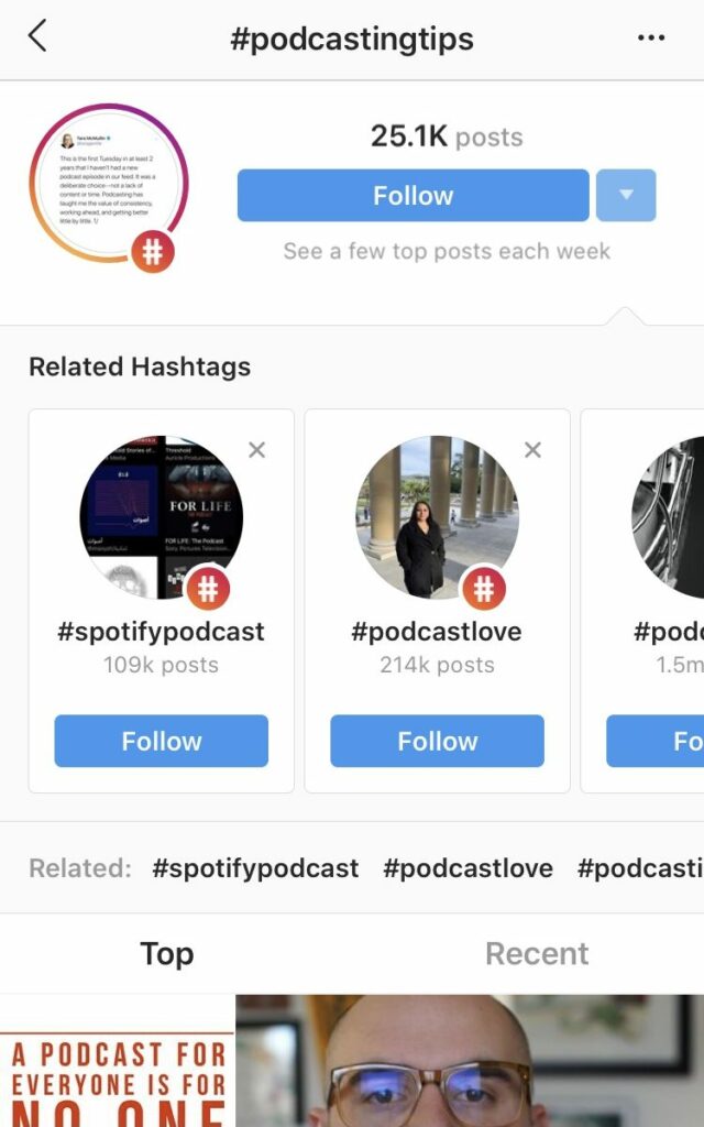 related instagram hashtags