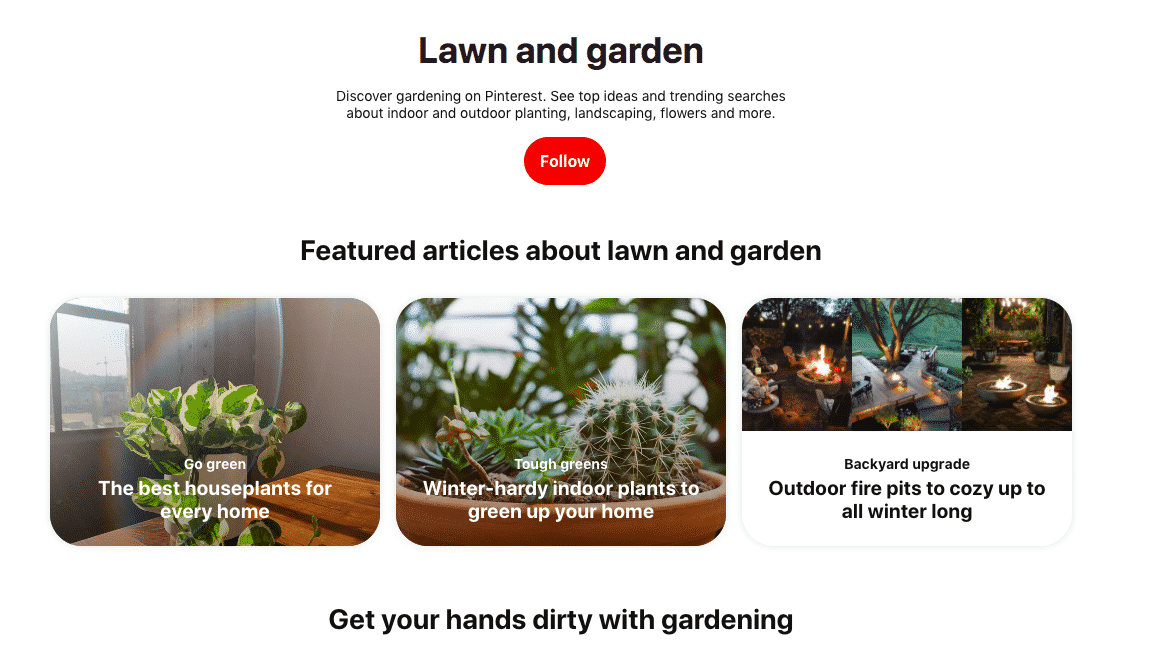 lawn and garden category