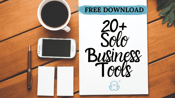 free download list of 20+ solo business tools