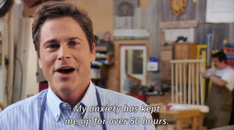 Chris Traeger anxiety quote