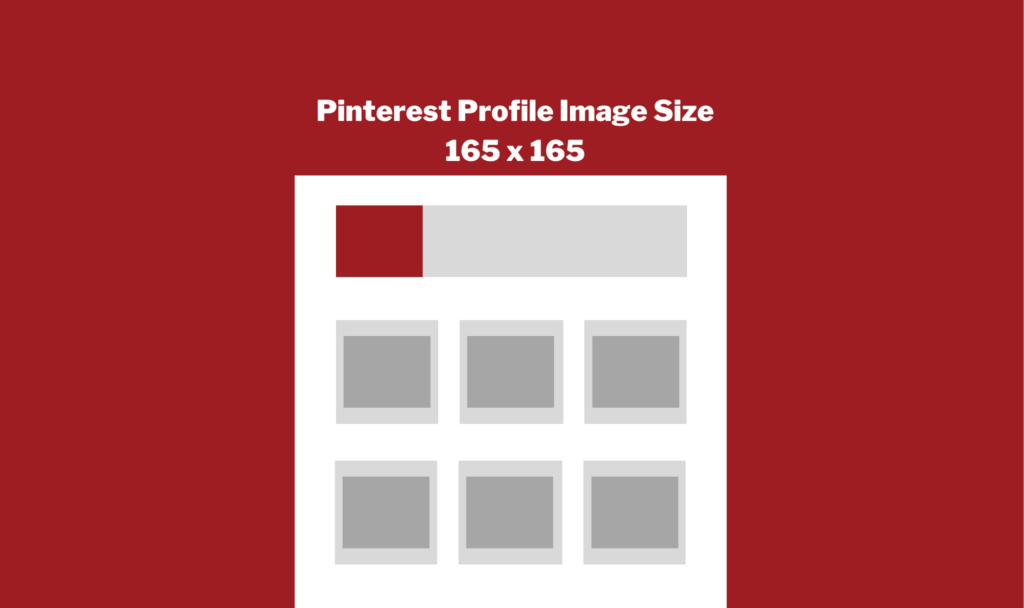 pinterest profile image size