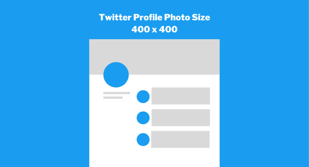 twitter profile photo sizes