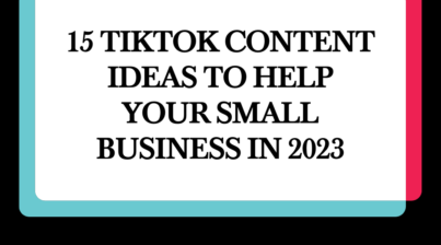 tiktok content ideas for business